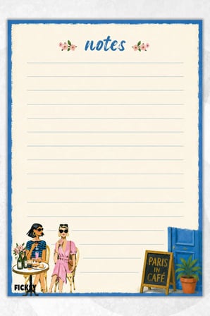 A5 Bloknot Çizgili Defter - 50 Yaprak - Memopad - Notepad - Not Defteri - Not Kağıdı