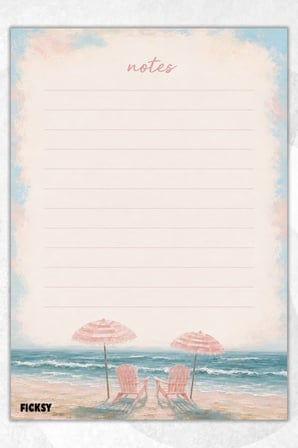 A5 Bloknot Çizgili Defter - 50 Yaprak - Memopad - Notepad - Not Defteri - Not Kağıdı