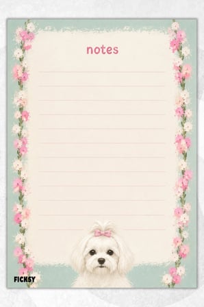 A5 Bloknot Çizgili Defter - 50 Yaprak - Memopad - Notepad - Not Defteri - Not Kağıdı