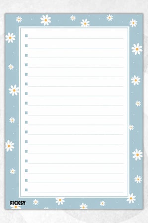 A5 Bloknot Çizgili Defter - 50 Yaprak - Memopad - Notepad - Not Defteri - Not Kağıdı