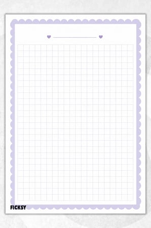 A5 Bloknot Kareli Defter - 50 Yaprak - Memopad - Notepad - Not Defteri - Not Kağıdı