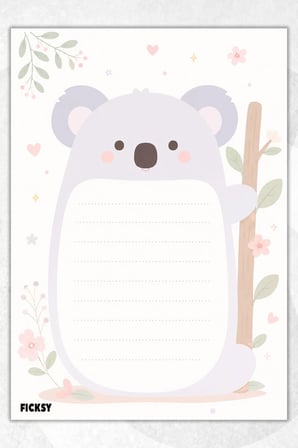 A5 Bloknot Çizgili Defter - 50 Yaprak - Memopad - Notepad - Not Defteri - Not Kağıdı