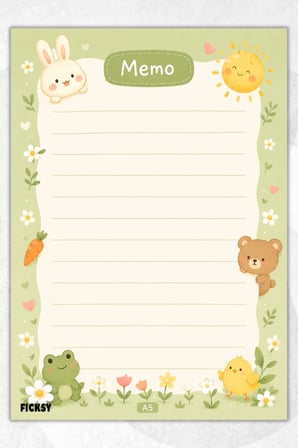 A5 Bloknot Çizgili Defter - 50 Yaprak - Memopad - Notepad - Not Defteri - Not Kağıdı