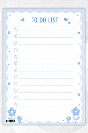 Yapılacaklar Listesi - A5 - 50 Sayfa - To Do List - Checklist - Kontrol Listesi - Planlayıcı