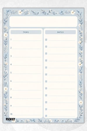 Yapılacaklar Listesi - A5 - 50 Sayfa - To Do List - Checklist - Kontrol Listesi - Planlayıcı