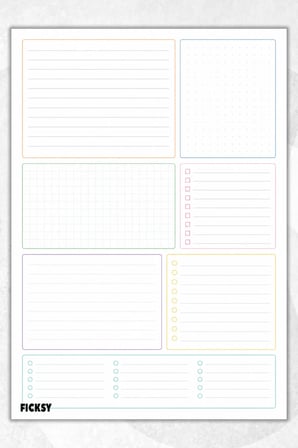 Yapılacaklar Listesi - A4 - 30 Sayfa - To Do List - Checklist - Kontrol Listesi - Planlayıcı