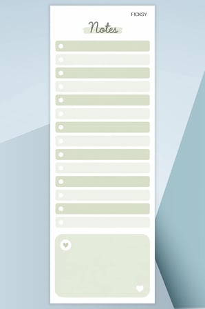 Yapılacaklar Listesi - 50 Sayfa - 10,5*29,7 cm - To Do List - Checklist- Kontrol Listesi - Planlayıcı