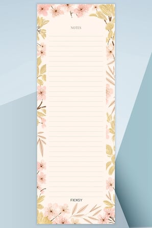 Yapılacaklar Listesi - 50 Sayfa - 10,5*29,7 cm - To Do List - Checklist- Kontrol Listesi - Planlayıcı