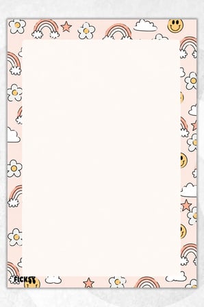 A4 Bloknot Çizgisiz Defter - 50 Yaprak - Memopad - Notepad - Not Defteri - Not Kağıdı