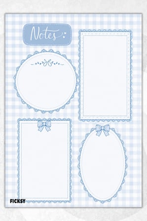 A4 Bloknot Çizgisiz Defter - 50 Yaprak - Memopad - Notepad - Not Defteri - Not Kağıdı