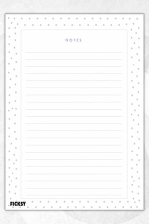 A4 Bloknot Çizgili Defter - 50 Yaprak - Memopad - Notepad - Not Defteri - Not Kağıdı