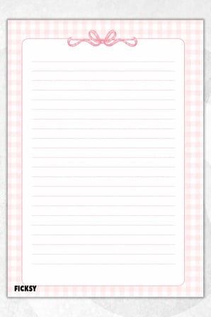A4 Bloknot Çizgili Defter - 50 Yaprak - Memopad - Notepad - Not Defteri - Not Kağıdı