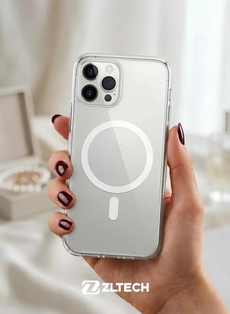 iPhone 11 Pro Max Uyumlu Magsafe Özellikli Sert Şeffaf Kılıf PLASTIC COVER