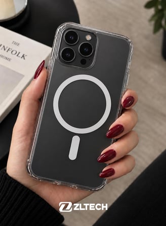 iPhone 16 Pro Max Uyumlu Magsafe Özellikli Sert Şeffaf Kılıf PLASTIC COVER