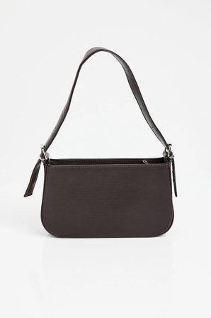 Düz Baget Astarlı 3 Gözlü Basic Omuz Çantası(27x15)