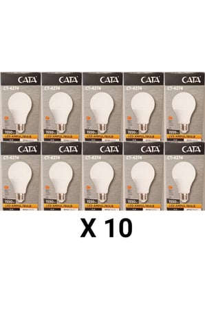 CT - 4274 LED AMPUL 15W 1550LM 10 ADET