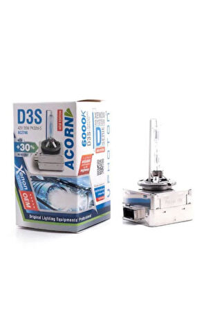 D3s 6000k %30 Fazla Işık Zenon Xenon Ampül (1 Adet)