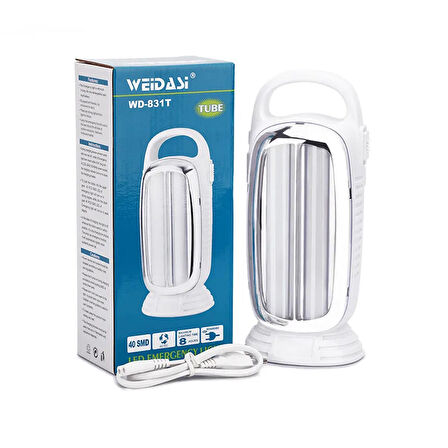 POWERMASTER WD-831T 40 LEDLİ ŞARJLI IŞILDAK (OM-122)