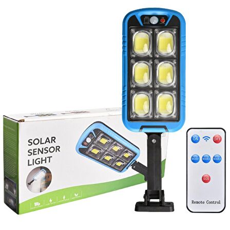 POWERMASTER ZB-150B SOLAR SENSÖRLÜ 150 COB LEDLİ SOLAR LAMBA