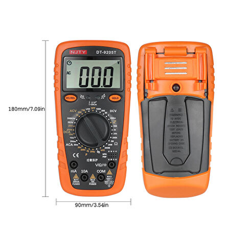 POWERMASTER PM-6089 DIGITAL ÖLÇÜ ALETİ (NJTY-9205T)