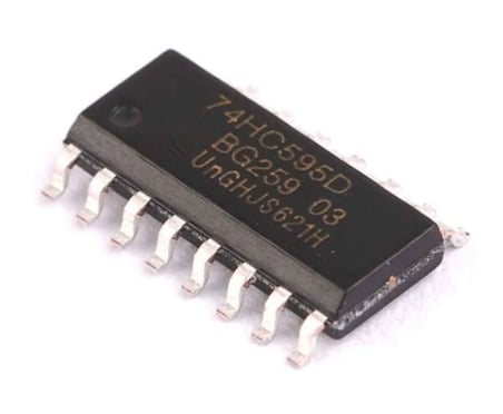 74 HC 595D SOIC-16 SMD Entegre Devre
