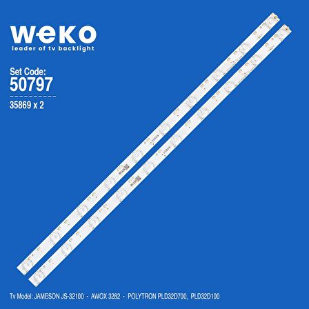 WKSET-5797 35869X2 MBL-32035D210DH1-V0-60MM 2 ADET LED BAR