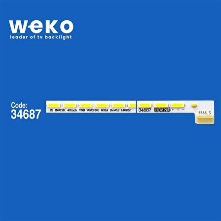 WKSET-5240 34687X1 40INCH VNB 7020PKG 60EA REV0.2  1 ADET LED BAR