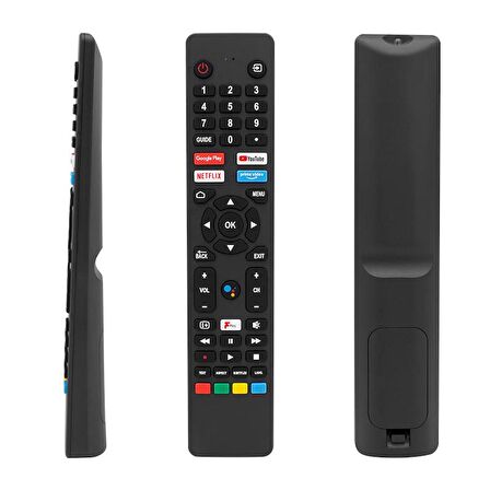 WEKO KL RM-C3250 JVC NETFLIX-PRIME VIDEO-GOOGLE PLAY-YOUTUBE TUŞLU LCD LED TV KUMANDA