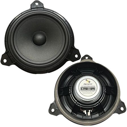 POWERMASTER PW-16TYT 13 CM 4 OHM 40 WATT TOYOTA ARAÇLAR İÇİN TEKLİ OTO HOPARLÖR