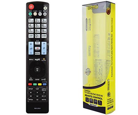 WEKO KL RM-L999+1 3D LG UNIVERSAL LCD LED TV KUMANDASI