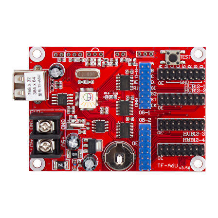 TF-AU USB 4LÜ LED PANEL KARTI