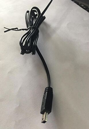 WEKO YERLİ ÜRETİM 1.2 METRE 18/0.10BS*2F MİNİ USB YEDEK ADAPTÖR KABLOSU