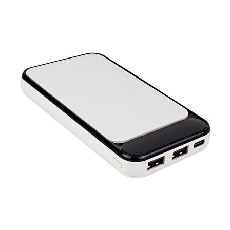 Slink IP-G2710 10000 mAh Hızlı Şarj Powerbank Beyaz 