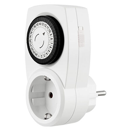 HOROZ TIMER-1 3500 WATT MEKANİK GÜNLÜK ZAMAN AYARLI PRİZ