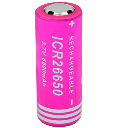 EFCELL 3.7 VOLT 4500 MAH ICR 26650 ŞARJ EDİLEBİLİR PİL