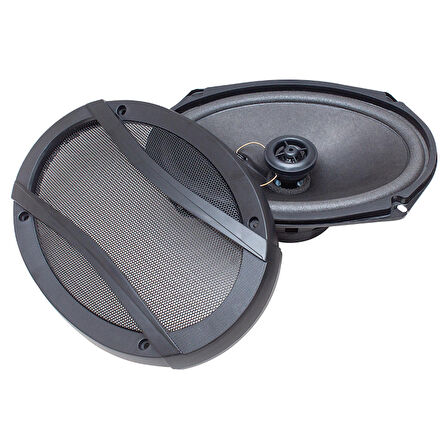 LEONE HR-6925TW 900 WATT 6X9 KAPAKLI OVAL OTO HOPARLÖR (ÇİFTLİ TAKIM FİYAT)