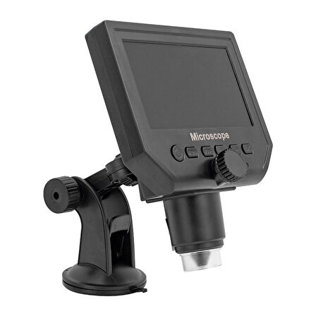 POWERMASTER PM-18798 4.3 LCD DİJİTAL EKRANLI 3.6 MP HD TAŞINABİLİR MİKROSKOP (1-600X ZOOM-LİTYUM PİLLİ)