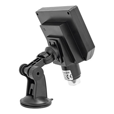 POWERMASTER PM-18798 4.3 LCD DİJİTAL EKRANLI 3.6 MP HD TAŞINABİLİR MİKROSKOP (1-600X ZOOM-LİTYUM PİLLİ)