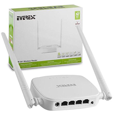 EVEREST EWR-301 300 MBPS ACCESS POINT+REPEATER+ KABLOSUZ ROUTER