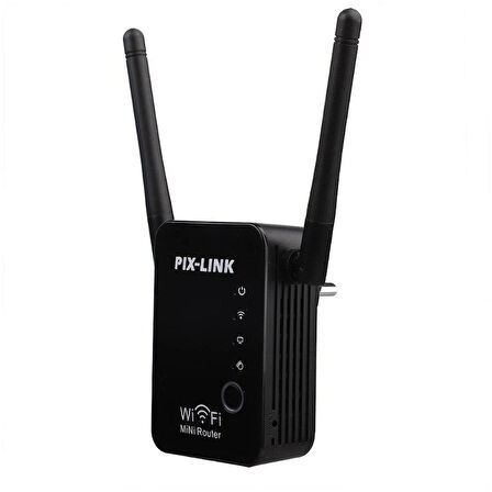 POWERMASTER PM-15939 300 MBPS 2.4GHZ WİFİ REPEATER+AP DESTEKLİ SİNYAL GENİŞLETİCİ