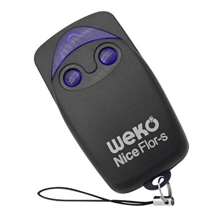 WEKO WK-14872 NİCE FLO2R-S 2 KANALLI 433,92 MHZ GARAJ KUMANDASI