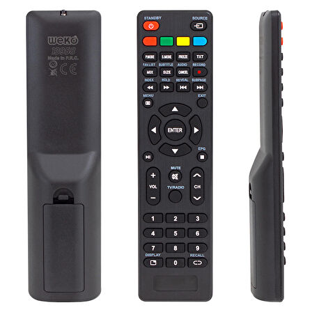 WEKO KL YUMATU-PROFİLO-ROWELL UYDULU LCD LED TV KUMANDA (13958=18539)