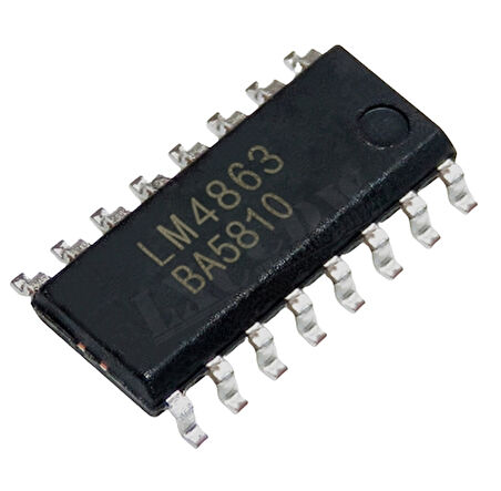 LM 4863D SOIC-16 SMD Entegre Devre