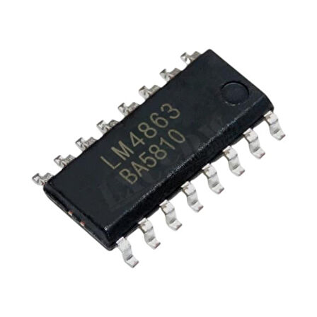 LM 4863D SOIC-16 SMD Entegre Devre
