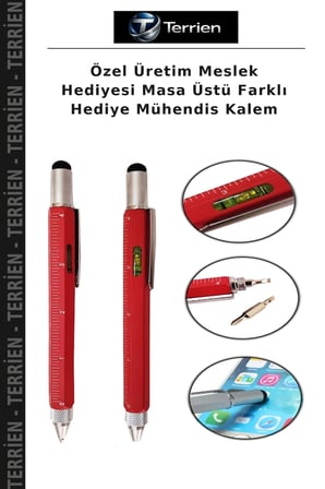 Özel Üretim Meslek Hediyesi Masa Üstü Farklı Hediye Mühendis Kalem