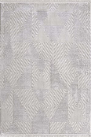 Enti Akik 8606 Gri Halı Kilim Salon Mutfak Kesme Yolluk Dokuma