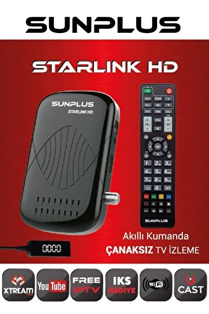 STARLİNK HD WİFİ ÇANAKSIZ UYDU ALICI