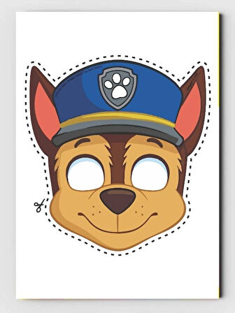 Paw Patrol Boyama Kitabı (20 Tam Sayfa) (+1 Sayfa Sticker) (Maske Hediyeli)