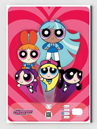 Powerpuff Girls Boyama Kitabı (20 Tam Sayfa), (Sticker Hediyeli)