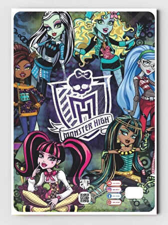 Monster High Toca Boca Boyama Kitabı (20 Tam Sayfa)